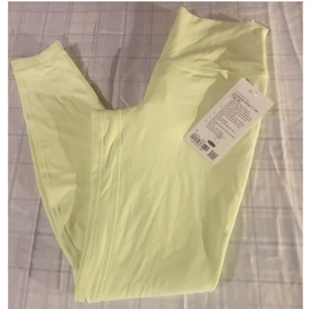 Lululemon athletica align high rise leggings 28" size 8